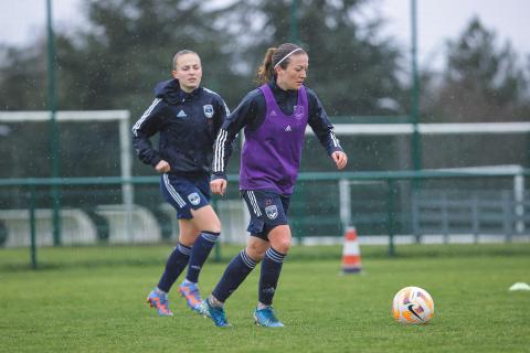 Entraînement de l'équipe féminine du jeudi 23 février 2023