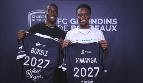 Prolongation de Junior Mwanga et Malcom Bokele jusqu'en juin 2027