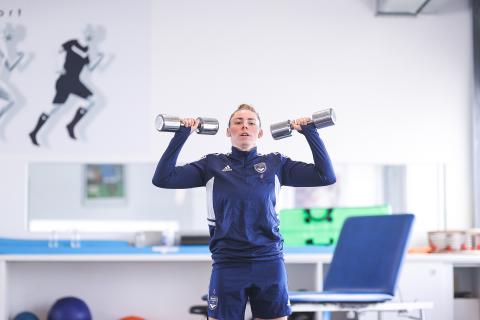 Entraînement des féminines du mercredi 1er mars 2023