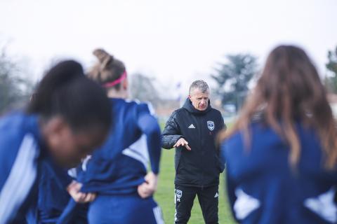 Entraînement des féminines du mercredi 1er mars 2023