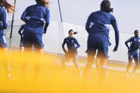 Entraînement des féminines du mercredi 1er mars 2023