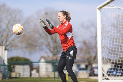 Entraînement des féminines du mercredi 1er mars 2023