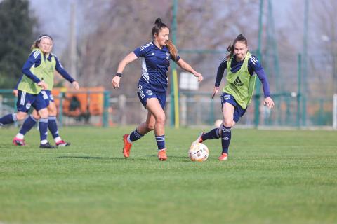 Entraînement des féminines du mercredi 1er mars 2023