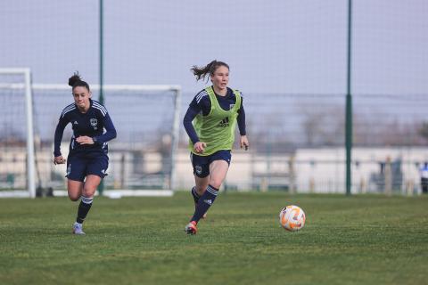 Entraînement des féminines du mercredi 1er mars 2023