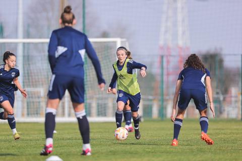 Entraînement des féminines du mercredi 1er mars 2023