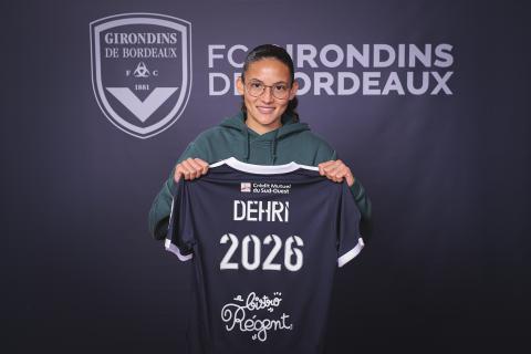 Marie Dehri signe son premier contrat professionnel (Mars 2023)