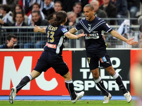 Wendel marque en finale de la Coupe de la Ligue 2009 face à Vannes (AFP)