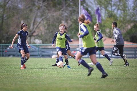 Entraînement de l’équipe féminine du mercredi 12 avril 2023