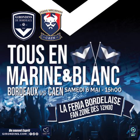 Billetterie Bordeaux-Caen / Saison 2022-2023