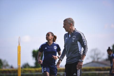 Entraînement de l’équipe féminine du jeudi 4 mai 2023