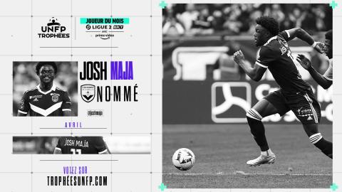 Josh Maja nommé au trophée UNFP de joueur du mois d'avril 2023