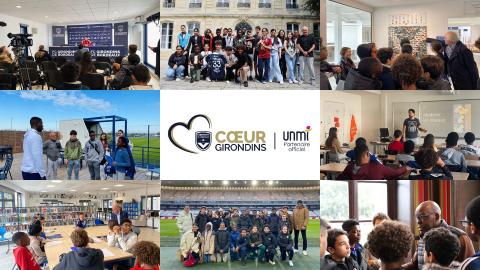 Les apprentis journalistes lors de la saison 2022-2023