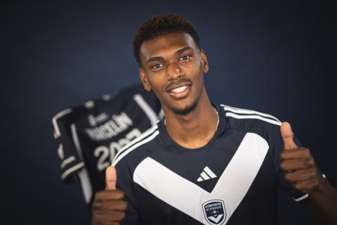 Harisson Marcelin s'engage pour 4 ans aux Girondins (juillet 2023)