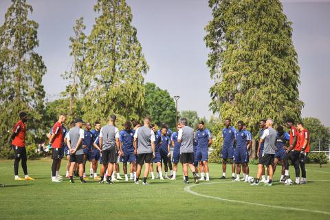 Stage à Vichy - Entraînement matinal du mardi 18 juillet 2023