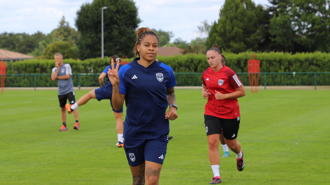 Entraînement de reprise de l’équipe féminine du lundi 24 juillet 2023