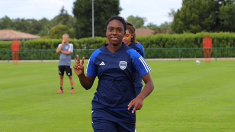 Entraînement de reprise de l’équipe féminine du lundi 24 juillet 2023