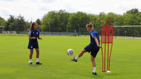 Entraînement de reprise de l’équipe féminine du lundi 24 juillet 2023