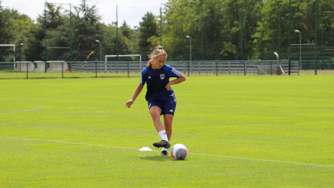 Entraînement de reprise de l’équipe féminine du lundi 24 juillet 2023