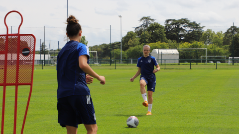 Entraînement de reprise de l’équipe féminine du lundi 24 juillet 2023