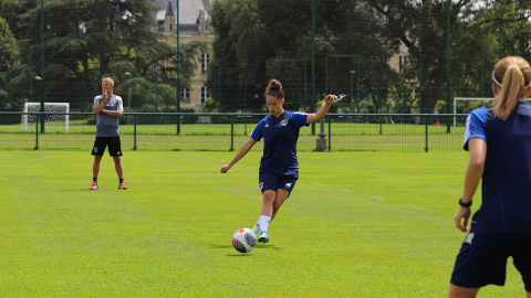 Entraînement de reprise de l’équipe féminine du lundi 24 juillet 2023