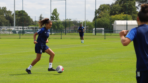 Entraînement de reprise de l’équipe féminine du lundi 24 juillet 2023