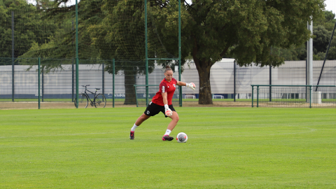 Entraînement de reprise de l’équipe féminine du lundi 24 juillet 2023