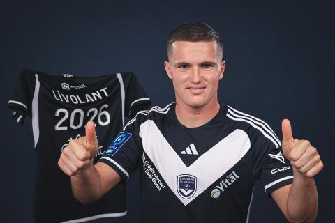 Jérémy Livolant s'engage aux Girondins (juillet 2023)