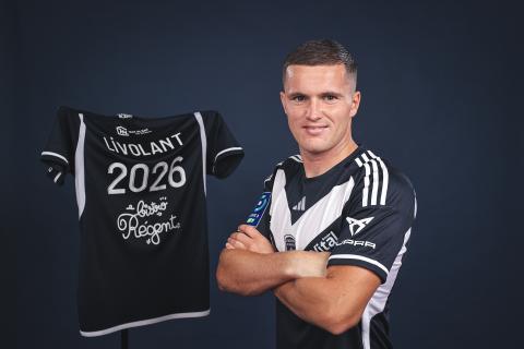 Jérémy Livolant s'engage aux Girondins (juillet 2023)