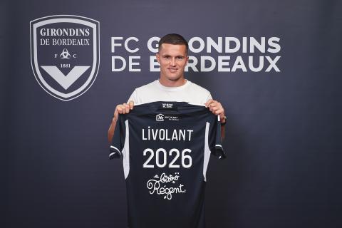 Jérémy Livolant s'engage aux Girondins (juillet 2023)