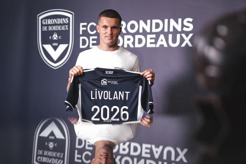 Jérémy Livolant s'engage aux Girondins (juillet 2023)