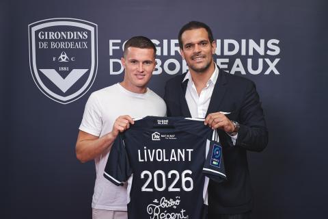 Jérémy Livolant s'engage aux Girondins (juillet 2023)