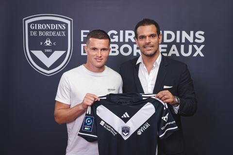 Jérémy Livolant s'engage aux Girondins (juillet 2023)