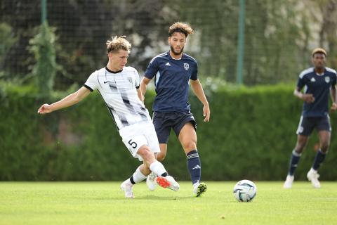 Tom Lacoux face à Angers