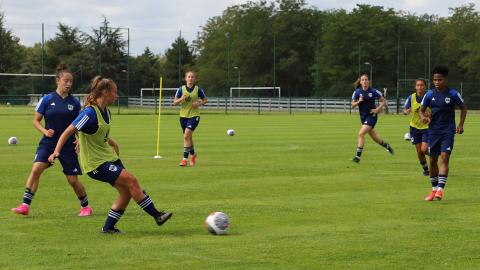 Entraînement de l’équipe féminine du mardi 1er août 2023