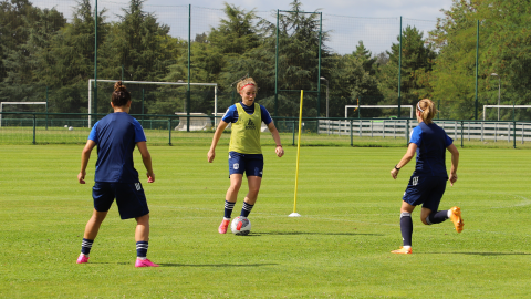 Entraînement de l’équipe féminine du mardi 1er août 2023