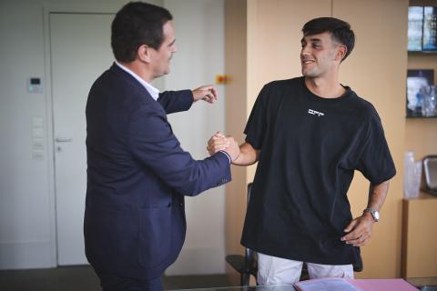 Pedro Diaz s'engage aux Girondins de Bordeaux (août 2023)