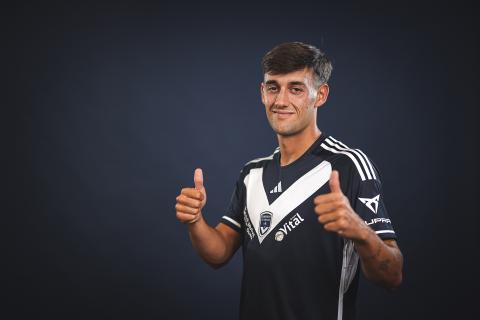 Pedro Diaz s'engage aux Girondins de Bordeaux (août 2023)