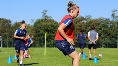 Entraînement de l’équipe féminine du mardi 8 août 2023