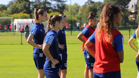 Entraînement de l’équipe féminine du mardi 8 août 2023