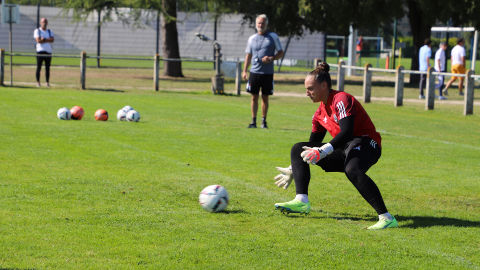 Entraînement de l’équipe féminine du mardi 8 août 2023