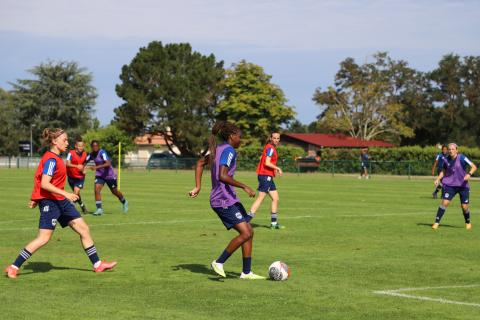 Entraînement de l’équipe féminine du jeudi 17 août 2023