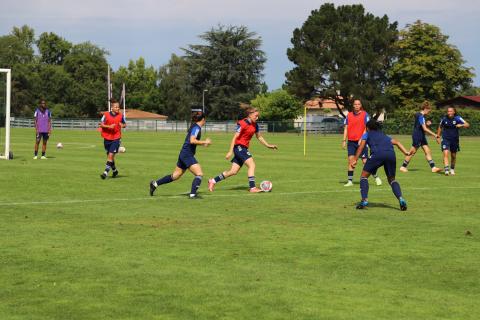 Entraînement de l’équipe féminine du jeudi 17 août 2023