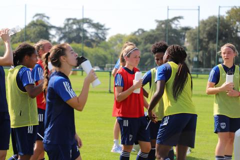 Entraînement de l’équipe féminine du mercredi 23 août 2023