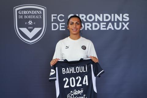 Nesrine Bahlouli s'engage aux Girondins de Bordeaux (août 2023)