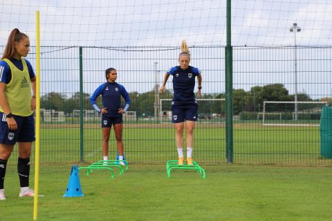 Entraînement des féminines du 29 août 2023