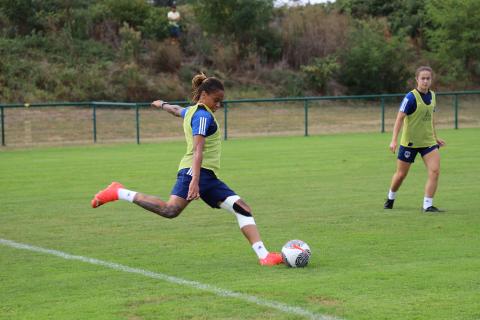 Entraînement des féminines du 29 août 2023