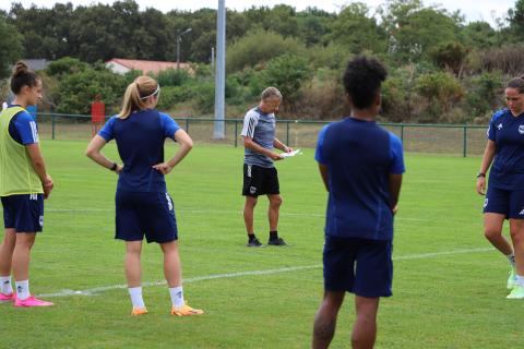 Entraînement des féminines du 29 août 2023