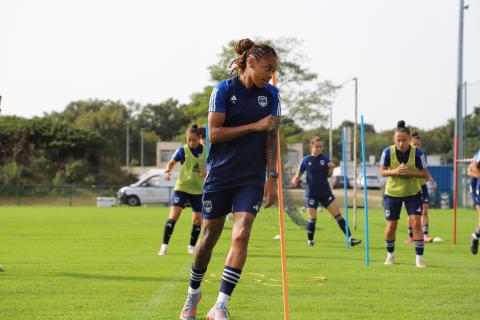 Entraînement des féminines du mercredi 6 septembre 2023