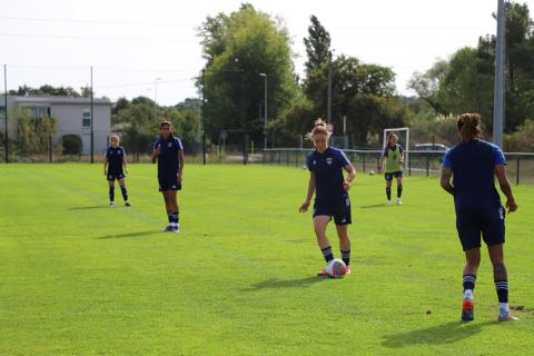 Entraînement des féminines du mercredi 6 septembre 2023