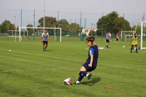 Entraînement des féminines du mercredi 6 septembre 2023